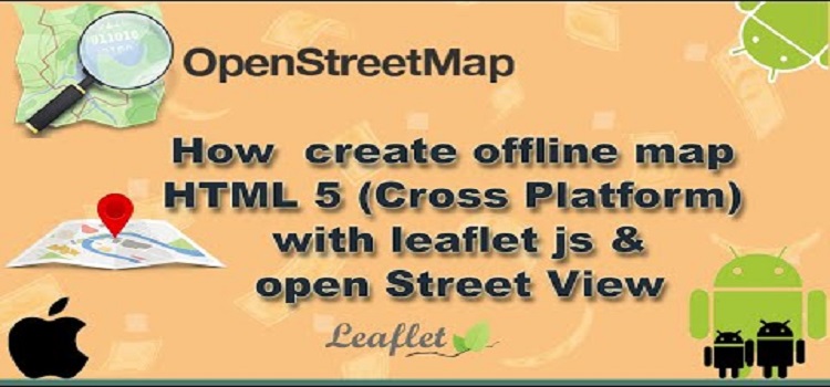 leaflet js to create your map offline