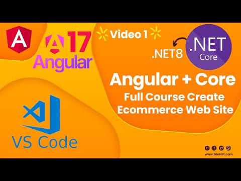 Angular 17 with Asp.net Core 8 Web API Full Course -1