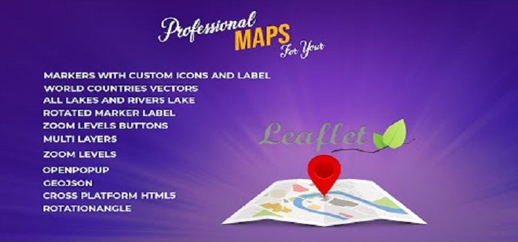 Interactive Map create multi-layer HTML5 (GIS cross platform)