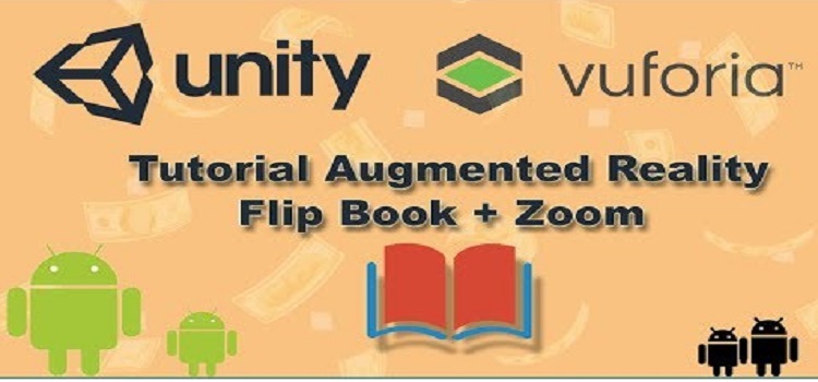 Unity flip book with zoom with Augmented reality (Vuforia)