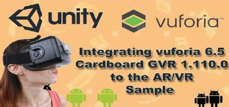 Unity3d Integrating google Cardboard GVR and vuforia to the AR/VR (mixed reality)