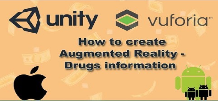 Unity 3d And vuforia (AR) to get drug information