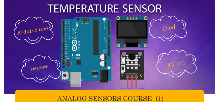 KY-001 temperature sensor module OLED DISPLAY