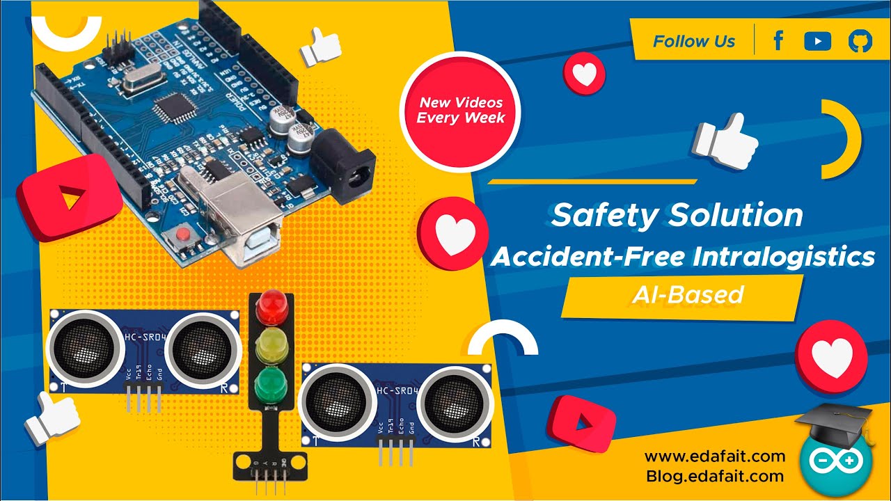 Artificial Intelligence (AI) Based Safety Solution for Accident by HC-SR04 and Arduino uno R3