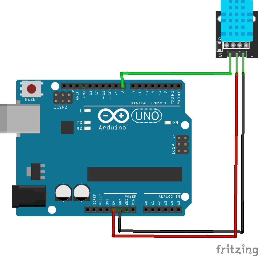 KY-015 Temperature and Humidity Sensor Module